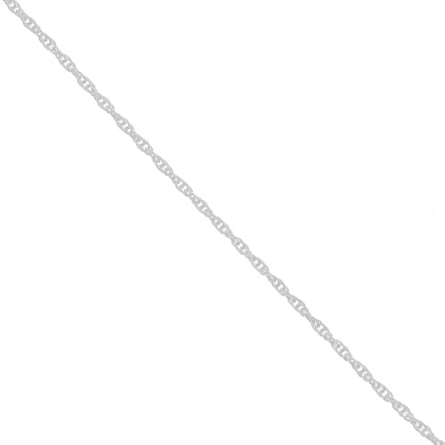 Catena maglia intrecciata 1.1 mm Argento 925 x50 cm