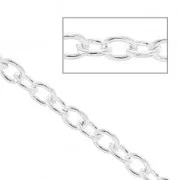 Catena 2.5 mm Placcatura argento fino x 1 m