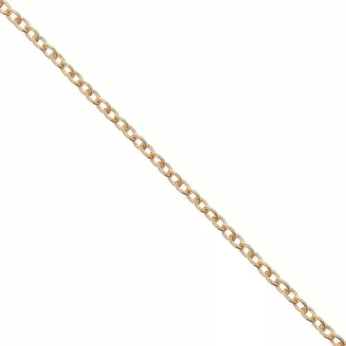 Catena 2.5 mm Dorato con oro finox 1 m
