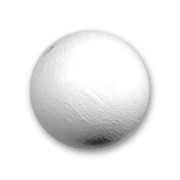 Tonde in legno mm. 15 Bianco x5