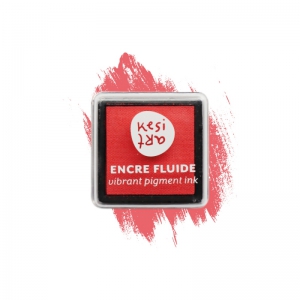 Inchiostro per timbro - Inchiostro fluido a pigmenti - Papaya - Kesi Art x1