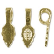 Gancio pendente da incollare mm. 25 dorato x1|raw }}