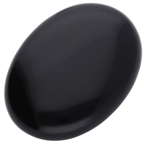 Cabochon ovale mm. 40x30 Black Agate