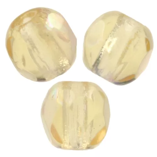 Sfaccettate mm. 4 Light Topaz AB x50