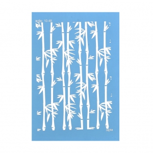 Silk Screen Moiko per pasta polimerica 74x105 mm - Bambù 10.48