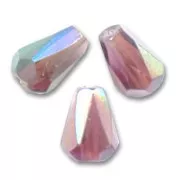 Perla a forma di pera sfaccettate 7x5 mm - Ametista chiara AB x25