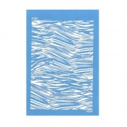 Silk Screen Moiko per pasta polimerica 74x105 mm - Graffi 10.07