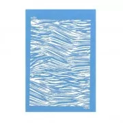 Silk Screen Moiko per pasta polimerica 74x105 mm - Graffi 10.07