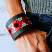 Silk Screen Moiko per pasta polimerica 74x105 mm - Graffi 10.07