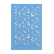 Silk Screen Moiko per pasta polimerica 74x105 mm - Fiorel 10.32