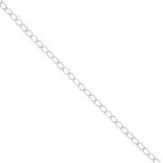 Catena maglia rombo  2.7x3.6mm  Argento 925 x 50 cm|raw }}