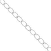 Catena maglia rombo  2.7x3.6mm  Argento 925 x 50 cm