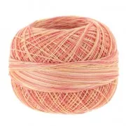 Filo cotone Lizbeth taglia 80 Coral Splash n°188 x168m