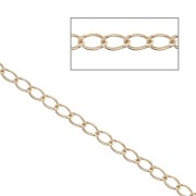 Catena maglia Rombo mm. 1.1 Gold filled Rosa x 1 m|raw }}