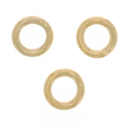 Anellini chiusi 5x1 mm in Gold filled x5