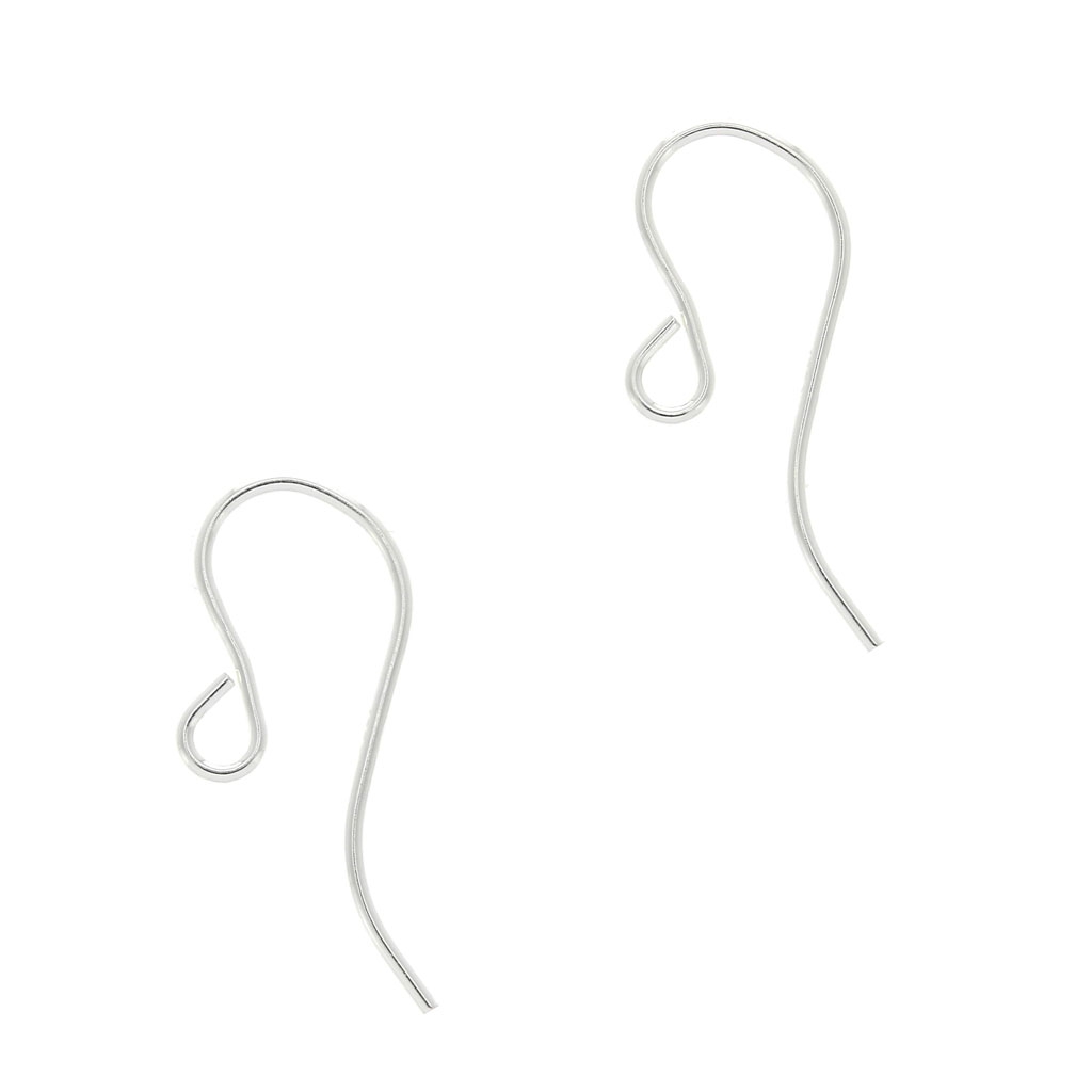 Ganci Per Orecchini A Leva In Argento Sterling 925 15x2 Mm - Foto 7