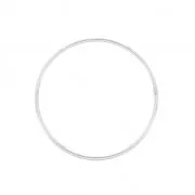 Anello chiuso 30 mm Argento 925 x1