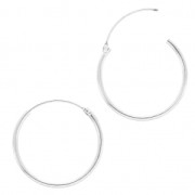 Cerchietti 19 mm - Placcatura argento fino x2