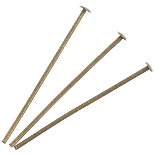 Chiodini con pallina 2- 25x0.7 mm Bronzo x25