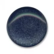 Cabochon con pagliuzze mm. 16 Jet/Montana