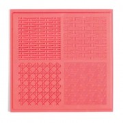 Foglio struttura/ texture sheet 9 cm per pasta polimerica Intrecci x1