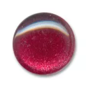 Cabochon con pagliuzze mm. 16 Ruby