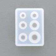 Stampo in silicone per realizzare 6 sfere da 12 a 25 mm resina