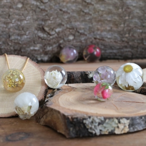 Stampo in silicone per realizzare una sfera di 30mm in resina