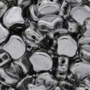 Perline in vetro Ginko Duo 2 fori 7.5x7.5 mm Labrador x10g