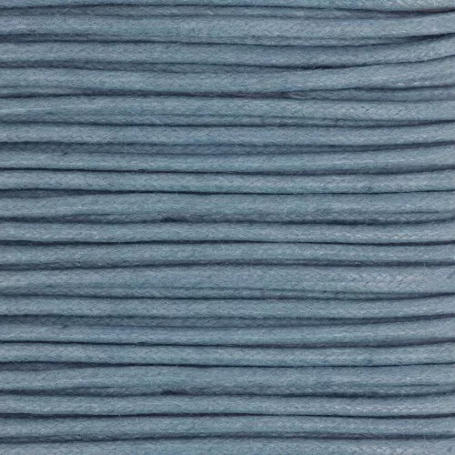 Filo di cotone cerato mm. 2 Blue jean x m. 5
