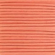 Filo di cotone cerato mm. 2 Arancio x m. 5