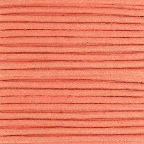 Filo di cotone cerato mm. 2 Arancio x m. 5