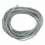 Filo di cotone cerato mm. 2 Grey x m. 5
