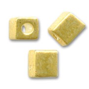 Cubi Miyuki mm. 4 SB4-1052 - Galvanized Gold x10g|raw }}