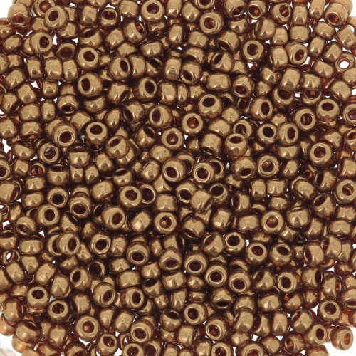 Rocaille Miyuki 11/0 457L - Metallic Light Bronze