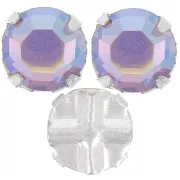 Strass da cucire mm. 6 Light Amethyst AB x5