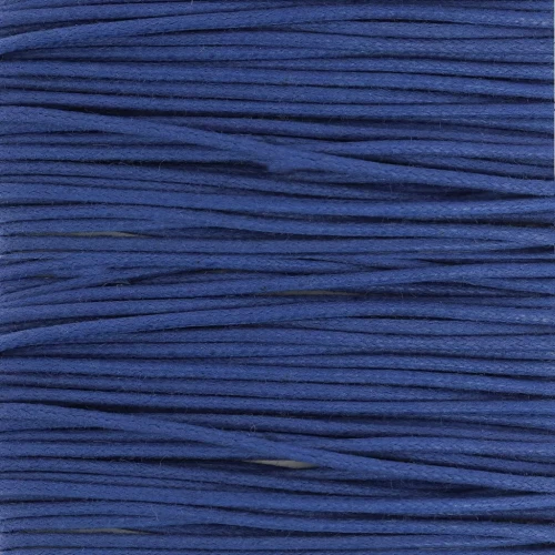 Filo di cotone cerato mm. 1 Marina x m. 5