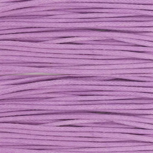 Filo di cotone cerato mm. 1 Light Amethyst x m. 5