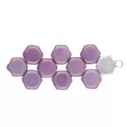 Cymbal Bead Endings - Terminale per tessitura HoneyComb 9x6mm Maragas Arg anticox1