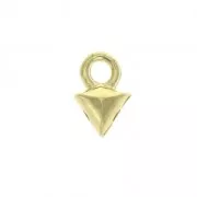 Cymbal Bead Endings - Terminale per GemDuo 4.5x7 mm Kleftiko Dorato con oro fino x1