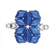 Cymbal - Terminale per GemDuo 4.5x7mm Kleftiko Argento antico x1