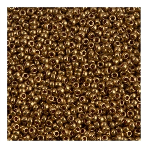Rocaille Miyuki 15/0 457L - Metallic Light Bronze