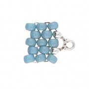 Cimbalo - Punta per tessere Miyuki Rocaille 8/0 6 mm Alona II Arg Vieil