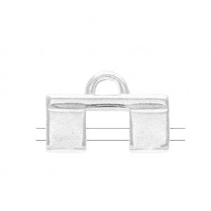 Cymbal - Terminale per Tila Beads 15x10 mm Piperi II Argento antico x