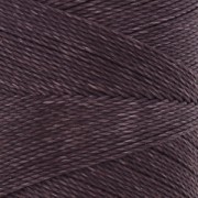 Bobina di filo cerato Linhasita per micro macramè 0,75 mm - Sangria Purple (287) x228m
