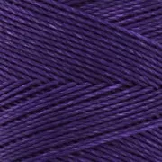 Bobina di filo cerato Linhasita per micro macramè 0,75 mm - Viola scuro (369) x228m