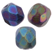 Sfaccettate mm. 4 Jet Green Iris x50|raw }}