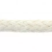 Cordone miccia per passamaneria in cotone 4 mm - Ecrù x1m