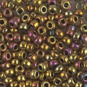 Perline Miyuki 8/0 462 - Gold Iris Metallic x8g