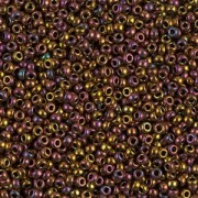Rocaille Miyuki 15/0 462 - Metallic Gold Iris